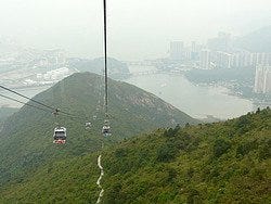 Teleférico Hong Kong: Vistas