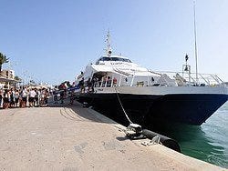 Barco a Formentera