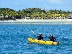 Navegando en kayak