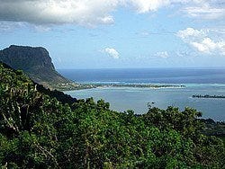 Le Morne y su laguna