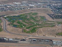 Campos de golf en el desierto