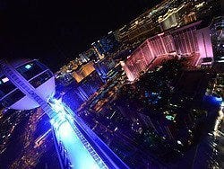 High Roller, vistas