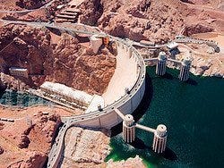 Presa Hoover desde el aire
