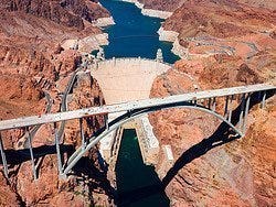 Presa Hoover desde el aire