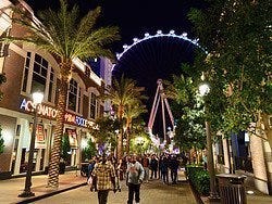 The Linq y la noria High Roller