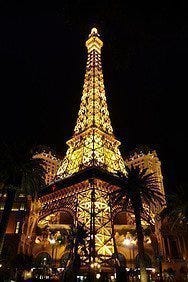 Torre Eiffel del Hotel Paris