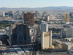 Torre Stratosphere, vistas desde el mirador