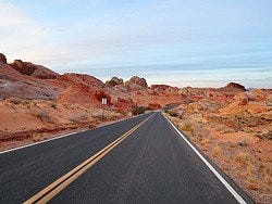 Valley of Fire, carretera a White Domes