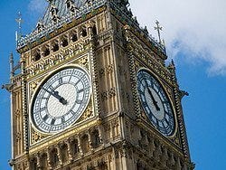 Big Ben, detalle del reloj