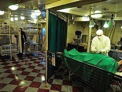 HMS Belfast, infirmerie
