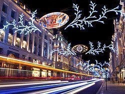 Londres à Noël, Regent Street