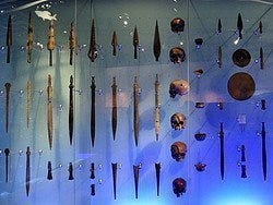 Musée de Londres, restes archéologiques