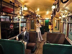 Musée du Transport de Londres, wagon de métro