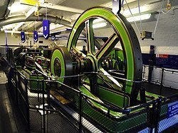 Tower Bridge, ancienne machine à vapeur