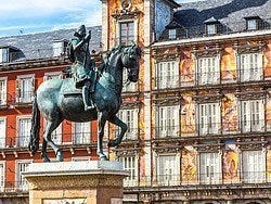 Plaza Mayor, estatua de Felipe III