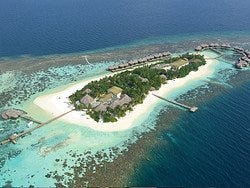 Sobrevolando una preciosa isla