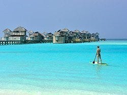 Stand Up Paddle en Maldivas