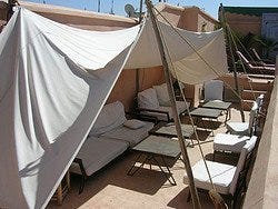 Terraza de un riad