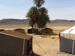 Campamento en el desierto de Zagora