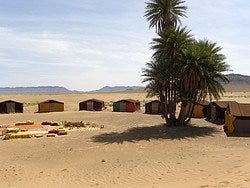 Campamento en el desierto de Zagora