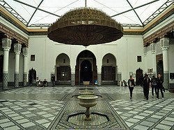 Museo de Marrakech, patio interior