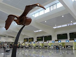 Terminal del aeropuerto de Menorca