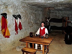 Fuerte de Marlboroug, interior