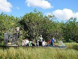 Everglades, aerodeslizador