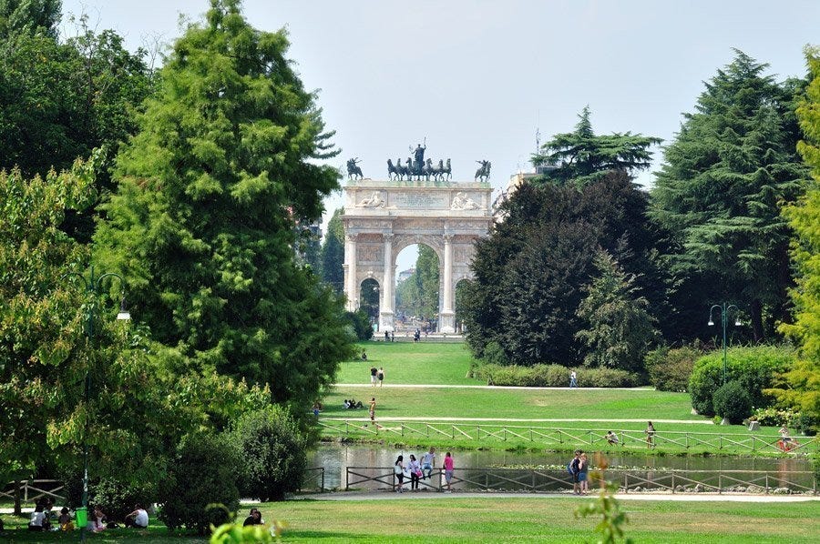 Parc Sempione Le Parc Le Plus Important De Milan
