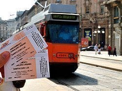 Billete de transporte de Milán