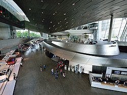 BMW Welt, interior