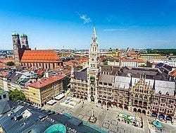 Marienplatz desde Peterskirche