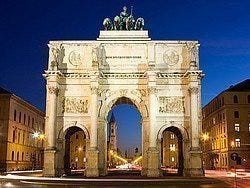 Siegestor, el Arco del Triunfo de Múnich