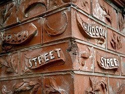 TriBeCa, cruce entre Hudson y Beach Street