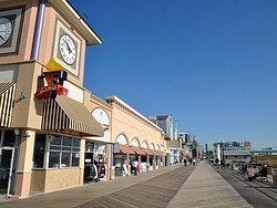 The Atlantic City Boardwalk