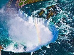 Niagara Falls from the air