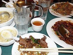 Restaurante en Chinatown, Nueva York