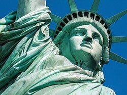 Estatua de la Libertad al detalle