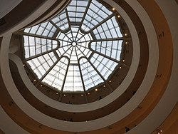 Espiral y cúpula del Museo Guggenheim