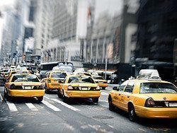 Taxis en Nueva York