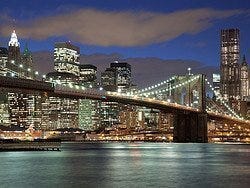 Views of Manhattan from Brooklyn