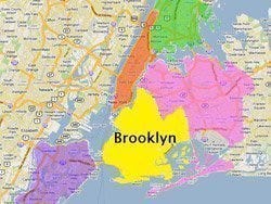 Brooklyn - New York's most densely populated borough