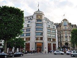 Compras en París, los Campos Elíseos