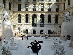 The Louvre, inside