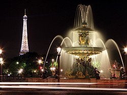 Paris à noite