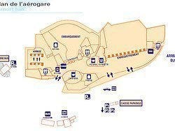 Beauvais Airport map