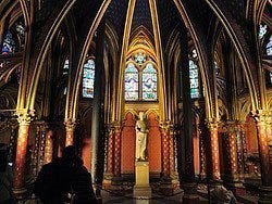 Sainte Chapelle, lower chapel