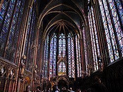 Sainte Chapelle, stained glass