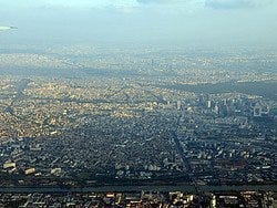 Arriving to Paris by plane