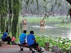 Parque Beihai, lago